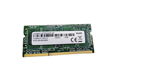 NCR/Avant AVH6451U67F9333GF-AP 4GB SODIMM DDR3L 1066Mhz 204Pin 006-8620464