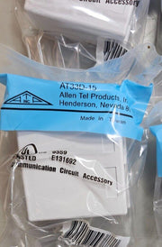 ATP Allen Tel Products Bundle Lot, 30X AT55-15 Cat 5E Jack, 20x AT33D-15 Box