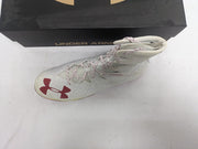 Underarmour Men's Football Cleats Team Spine Highlight MC Red & White Size 15