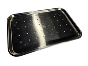 Vollrath 80190 Perforated Stainless Steel Autoclavable Instrument Tray 19"x12.5"