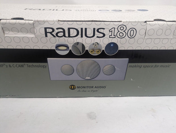 Monitor Audio Radius 180 MMP 2 & C-CAM Technology New In Box HD Speaker