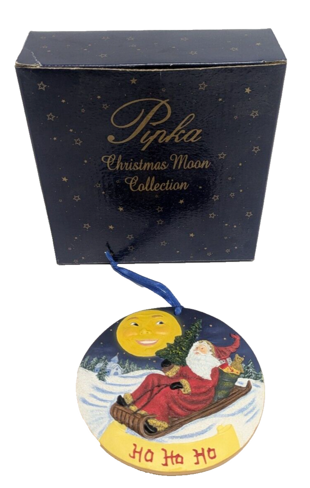 Pipka Christmas Moon Collection Santa and The Christmas Moon