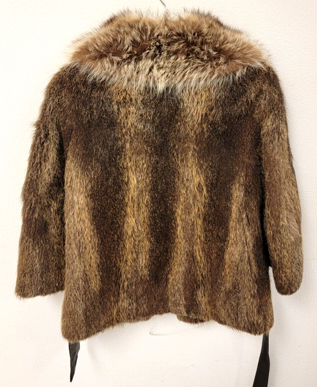 Vintage Women's Fur Coat, Unknown Manufacturer, Unknown Fur Type, Great Condt!!