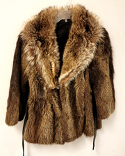 Vintage Women's Fur Coat, Unknown Manufacturer, Unknown Fur Type, Great Condt!!