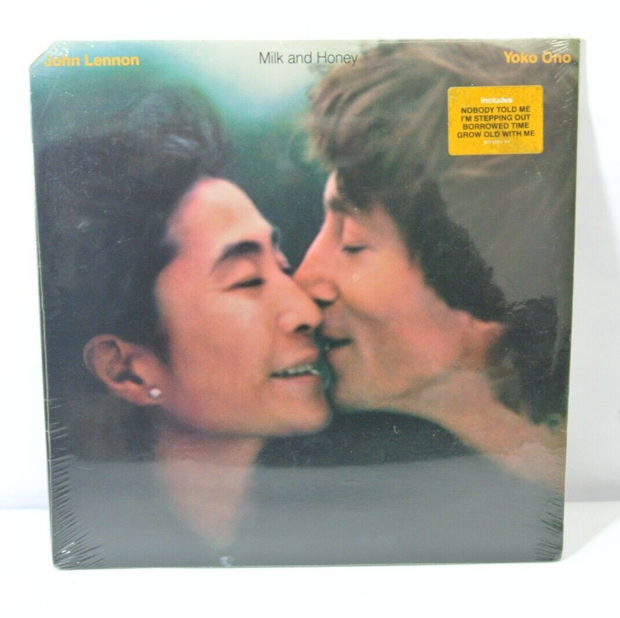 John Lennon Yoko Ono MILK AND HONEY Vinyl LP SEALED ORIGINAL 1984 Cut-Out READ!