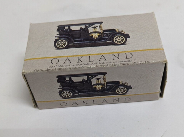 Vintage Wondrie Metal Products Replica Car New Open Box 1909 Oakland