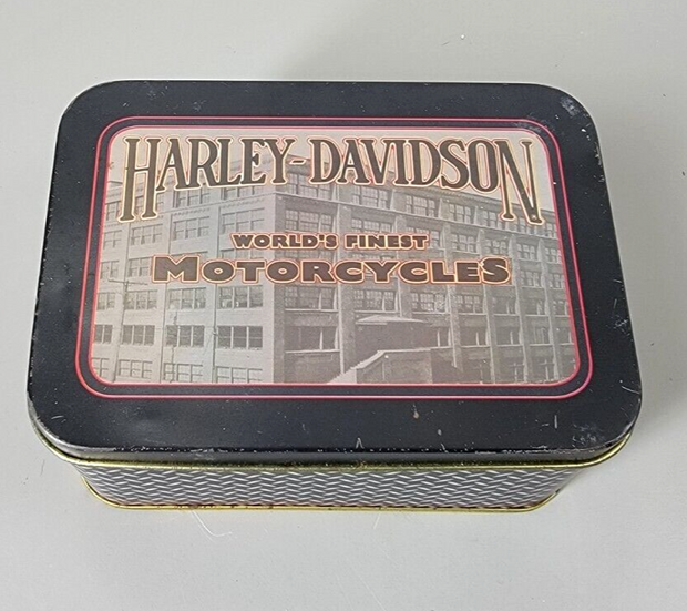 Vintage Harley Davidson 1926 Mack Delivery Truck Tin + Series 2 Collector's Card